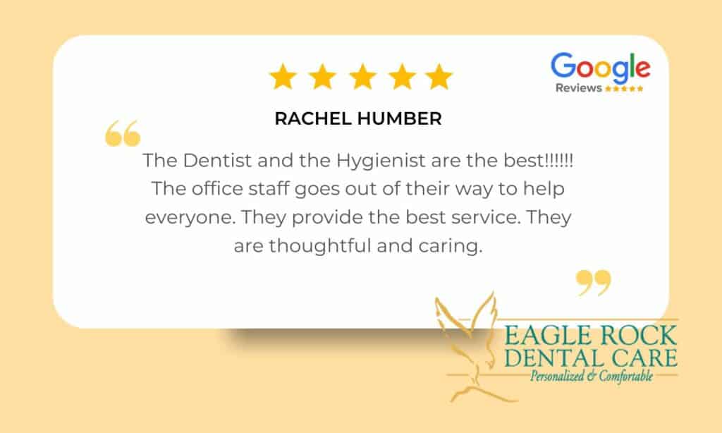 Idaho Falls Google Review rachel