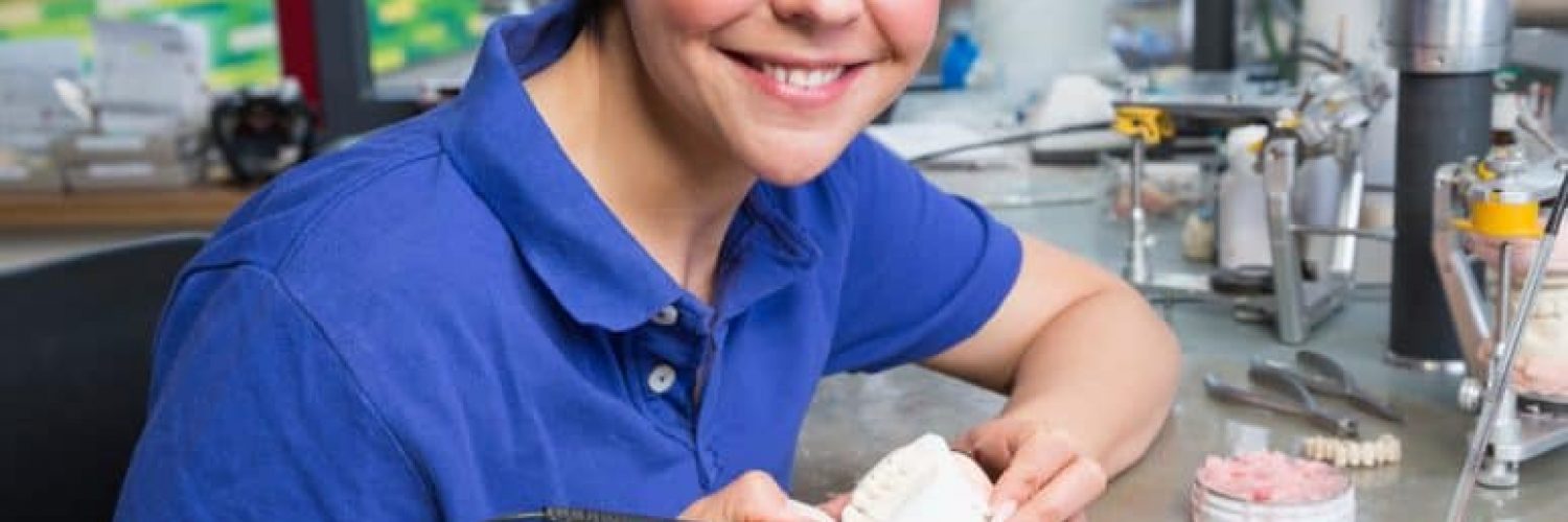 female dentist working on restoratice dentistry